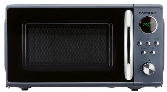 Silvercrest Microgolfoven Trendy Retro Design - Vermogen: 700W - Standen: 5 - Inhoud: 17L
