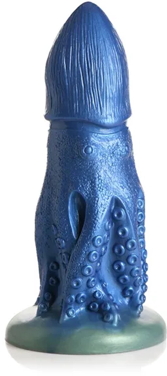 Extreme Dildo - Silicone Dildo - Blue - grote Dildo - Gigantische Dildo