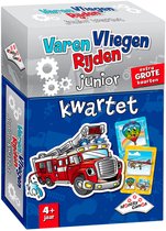 Varen Vliegen Rijden junior kwartet - Kaartspel - Voor peuters en kleuters vanaf 4 jaar