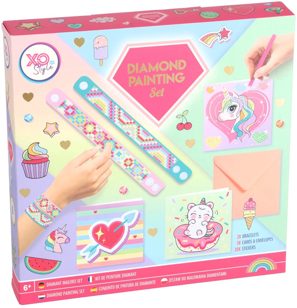 Diamond painting sleutelhangers kerstmis | Painting Diamonds