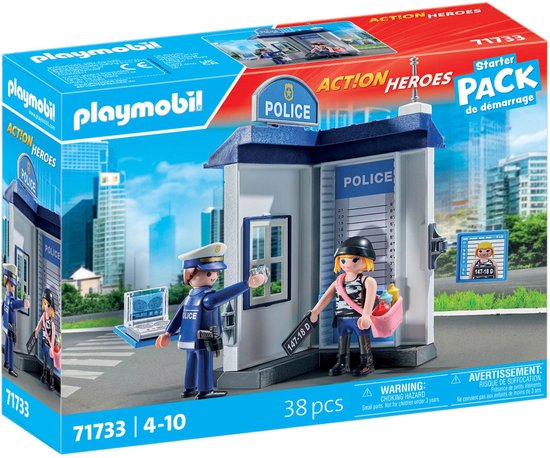 PLAYMOBIL Starter Packs Politie verhoorkamer 71733