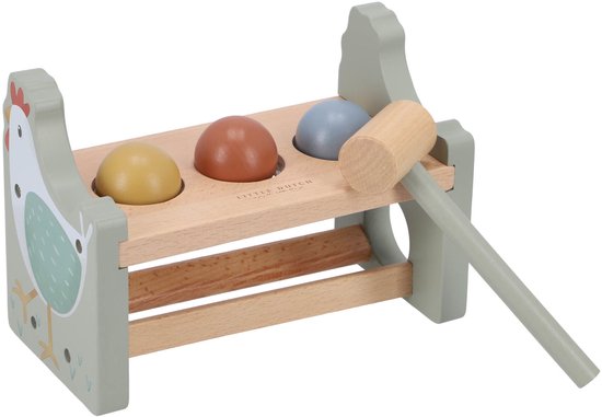 Little Dutch - Hamerbank met ballen FSC - Little Farm