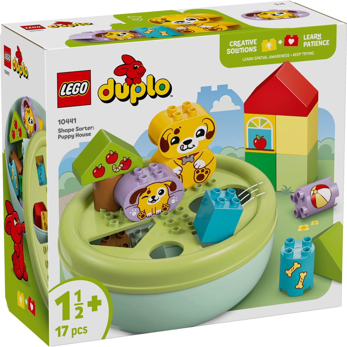 LEGO 10441 DUPLO My First Vormenstoof Puppyhuis