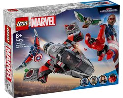 LEGO Marvel Captain America vs. Rode Hulk duel - 76292