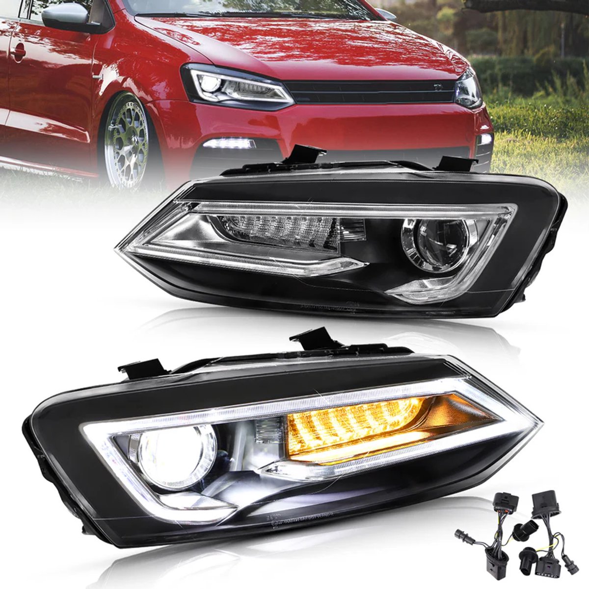 Koplampen Volkswagen Polo 5