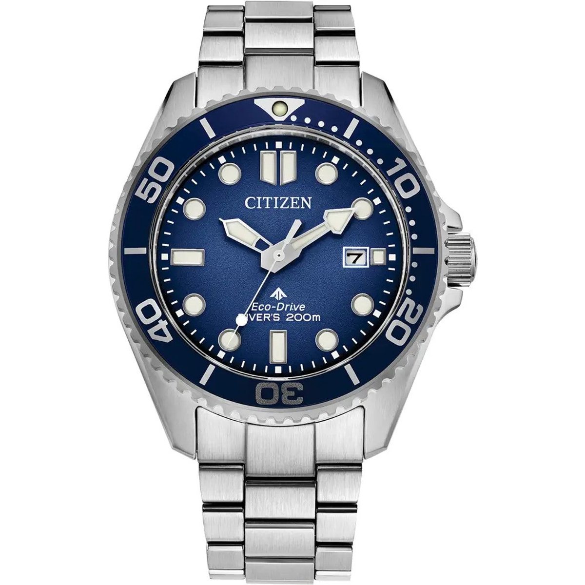 Citizen Promaster Dive BN0260-54L Horloge - Staal - Zilverkleurig - Ø 41 mm