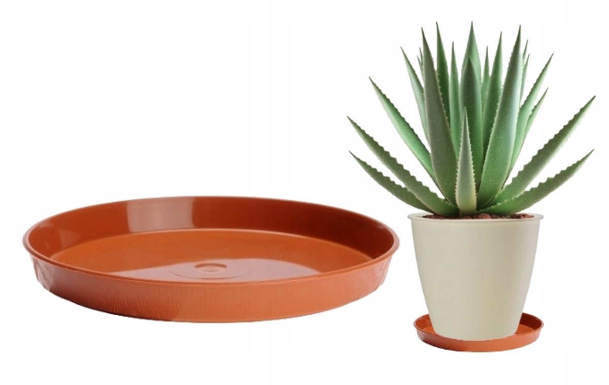 Galicja Podstawka - Plantenonderzetter - Terakota - Rond - 19 cm