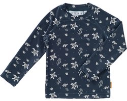 Fresk Zwemshirt 86 - Sneldrogende Zwemkleding voor Kinderen - UPF 50 - Zwemshirt voor Jongens - Zwempak met Lange Mouwen - Blauw - Turtle