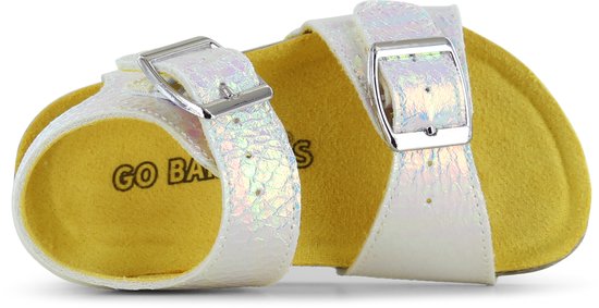 Sandales | Filles | Argent Perle | Micro cuir | Go Bananes | Taille 35