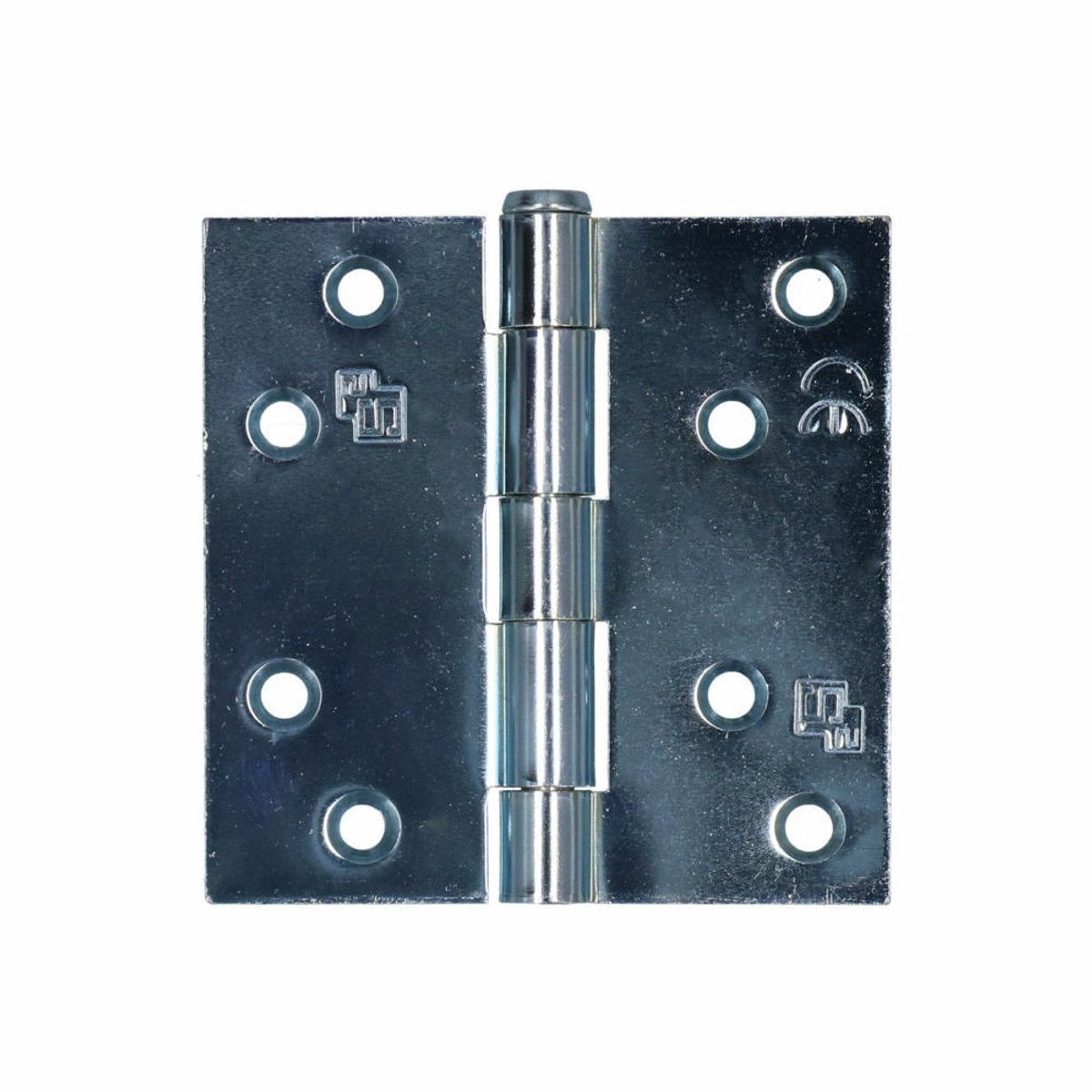 Scharnier - Zilver - Staal - VEILIG - VEILIG Klep6511 LR rechte hoek 89x89mm zilver