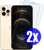 Screenprotector geschikt voor iPhone 12 Pro Max - Gehard Glas - Tempered Glass Armor Screen Cover - 2 Stuks