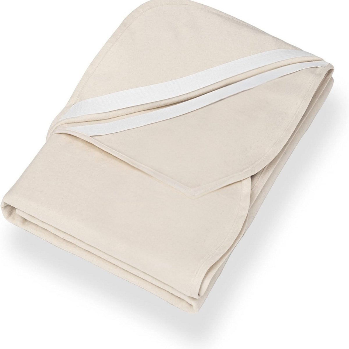 Thuys – Molton 180 x 200 – Hoeslaken 180 x 200 – Dekbedovertrek – 200cm x 180cm x 1cm – Natuurlijk