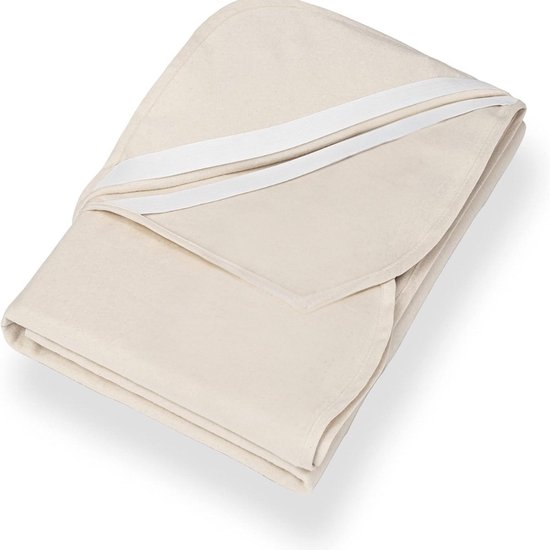 Thuys – Molton 180 x 200 – Hoeslaken 180 x 200 – Dekbedovertrek – 200cm x 180cm x 1cm – Natuurlijk