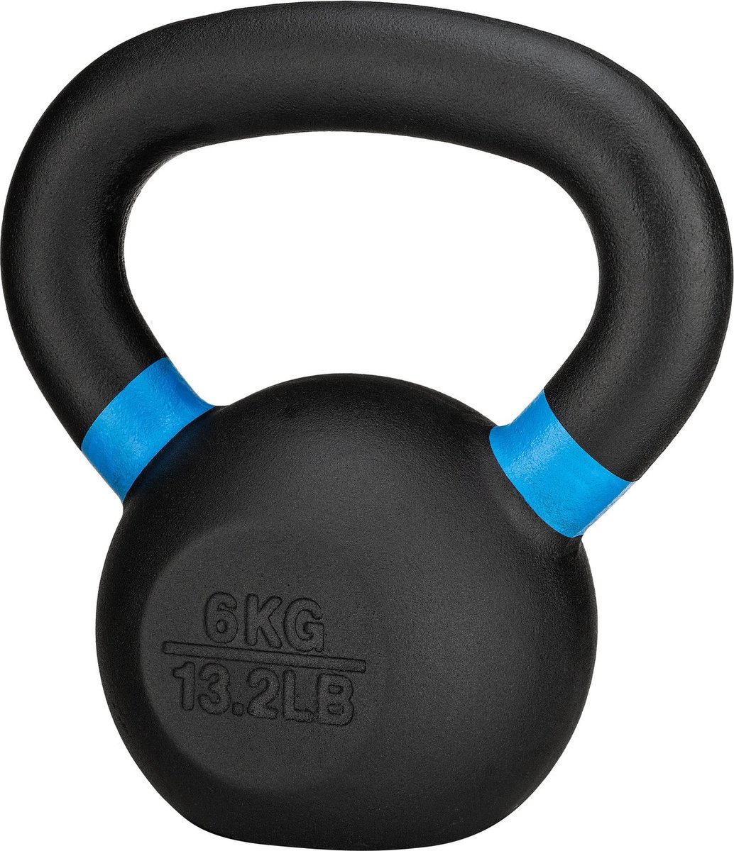 Gymtek® Kettlebell Dumbbell - 6kg Gewicht - Halter voor Thuisgymnastiek, Fitness, Pilates, Krachttraining – foto 8