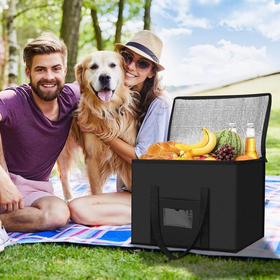 Lexium Koelbox - Draagbare koelbox voor camping en strand - Koelbox zonder stroom - Ideaal voor picknick, auto of boot - Houdt eten en drinken koel - Lichtgewicht en stevig - Met handvat en deksel - Perfect voor outdoor activiteiten, roadtrips en fes van Lexium — afbeelding 5
