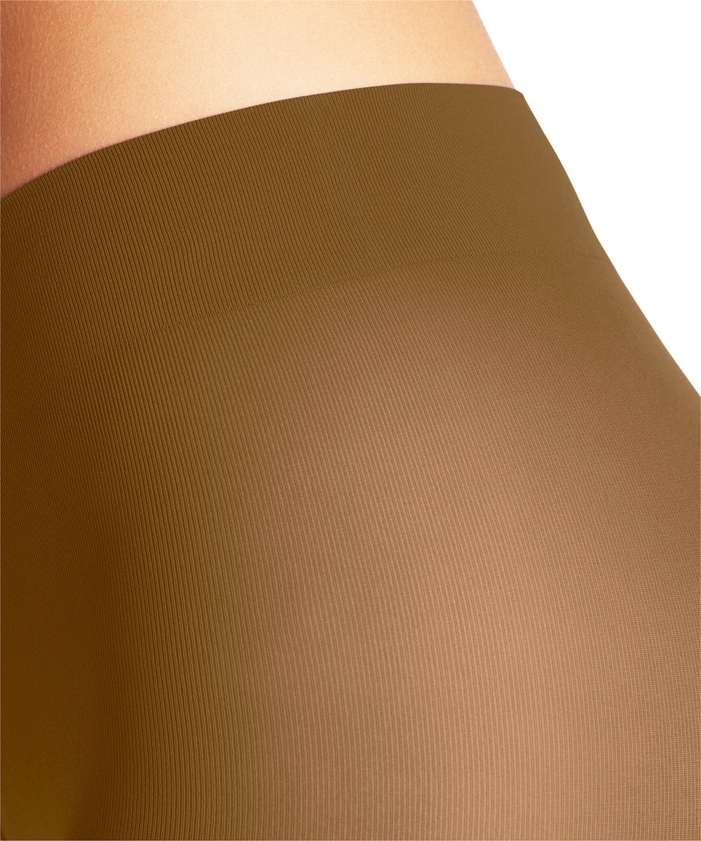 FALKE Pure Matt eenkleurig materiaal ondoorzichtig 50 DEN panty dames geel - maat L