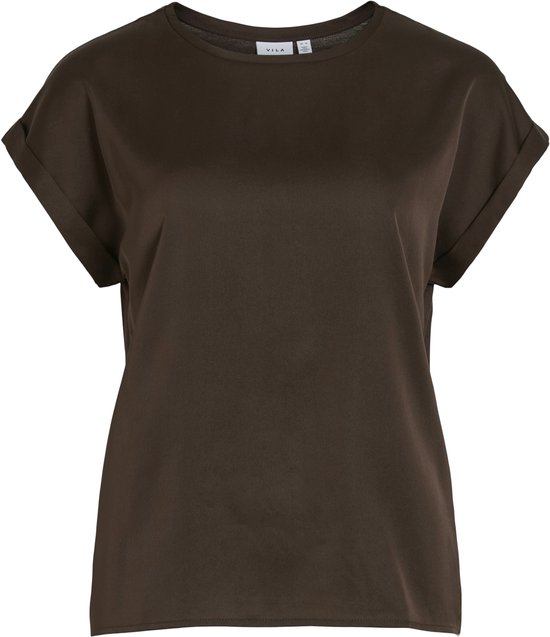 12539064 Viellette S S Satin Top Noos