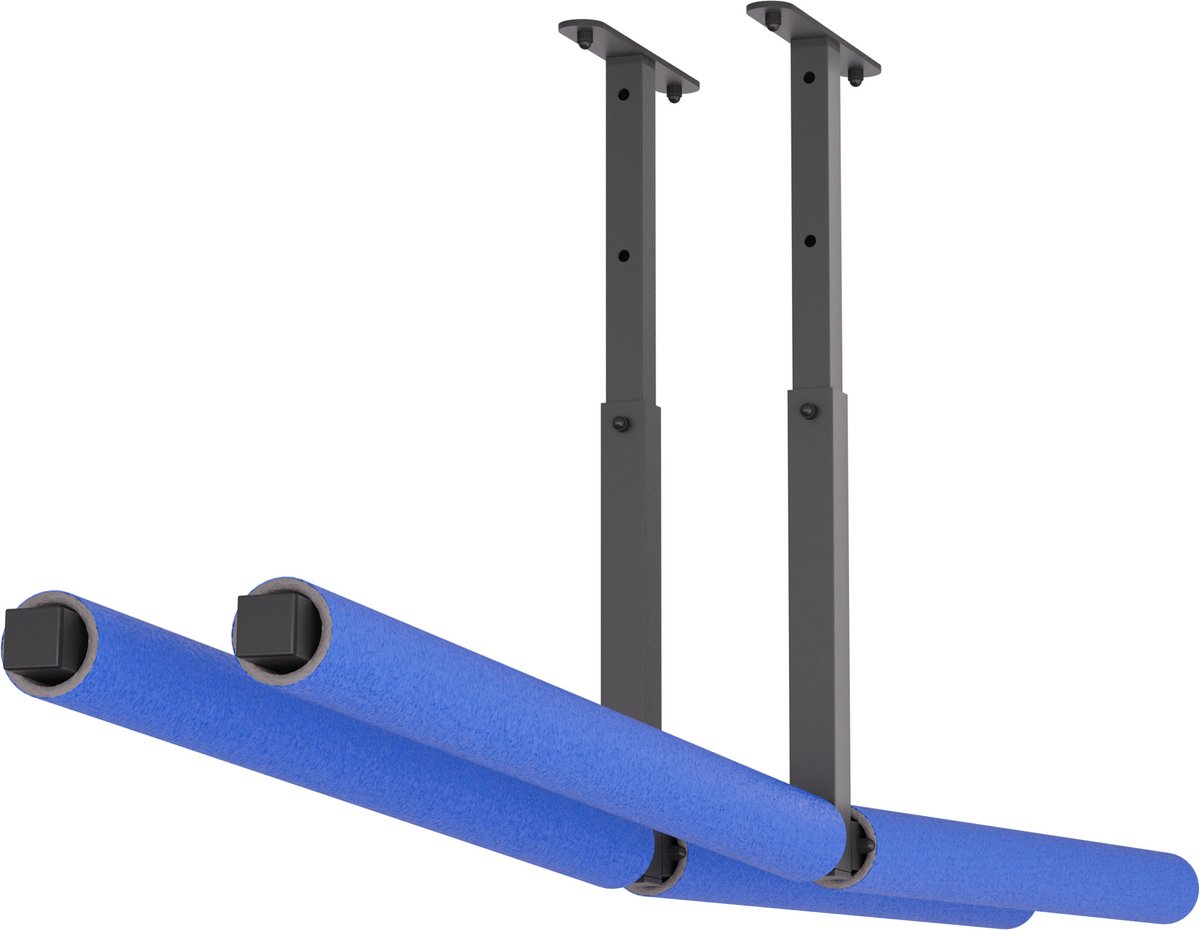 QLS WSU2 BLEUW 1 Paar Wandhaak Ophangsysteem Wandmontage Garage Opslag Van Gereedschap Fietsen Ladder Kajak 10315