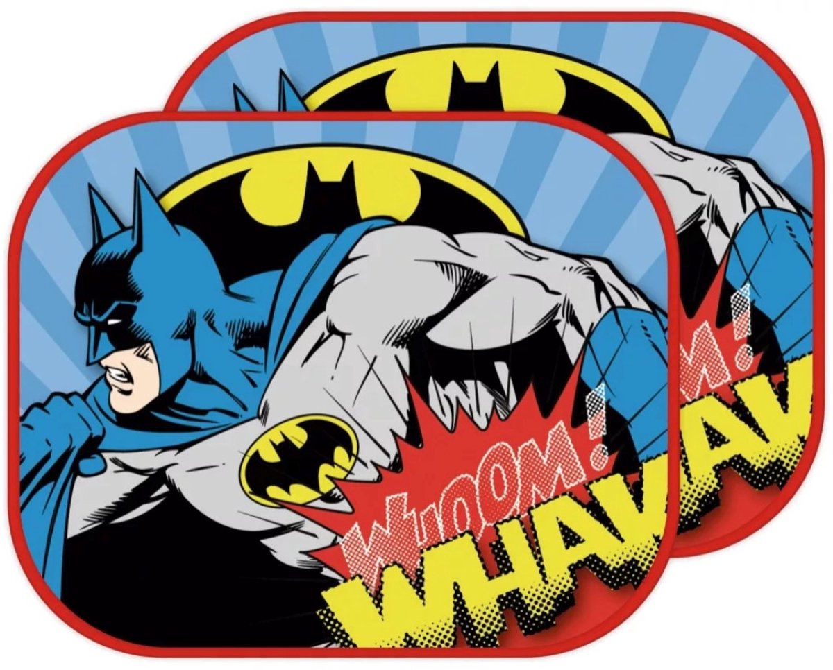 Zonnescherm voor het zonnescherm van Batman Comic auto, set van 2