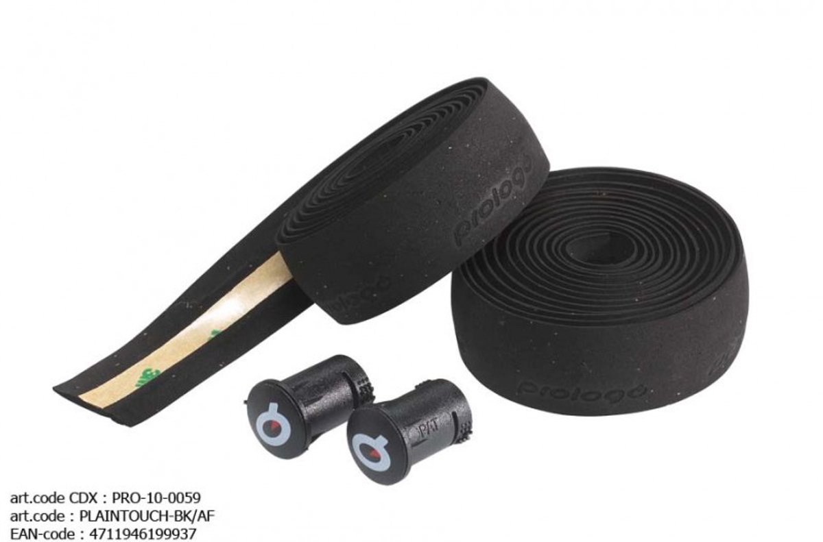 Prologo Touch Stuurlint Kurk - Zwart