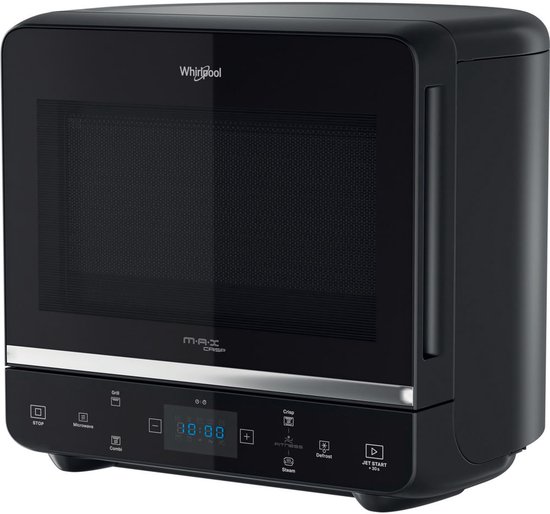 Whirlpool vrijstaande magnetron: kleur zwart - MAX 49 MB