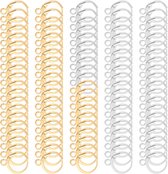 Kit De 50 Attaches Pour Boucles D'oreilles - Crochets Et Dos En Silicone - Pour Création Bijoux DIY