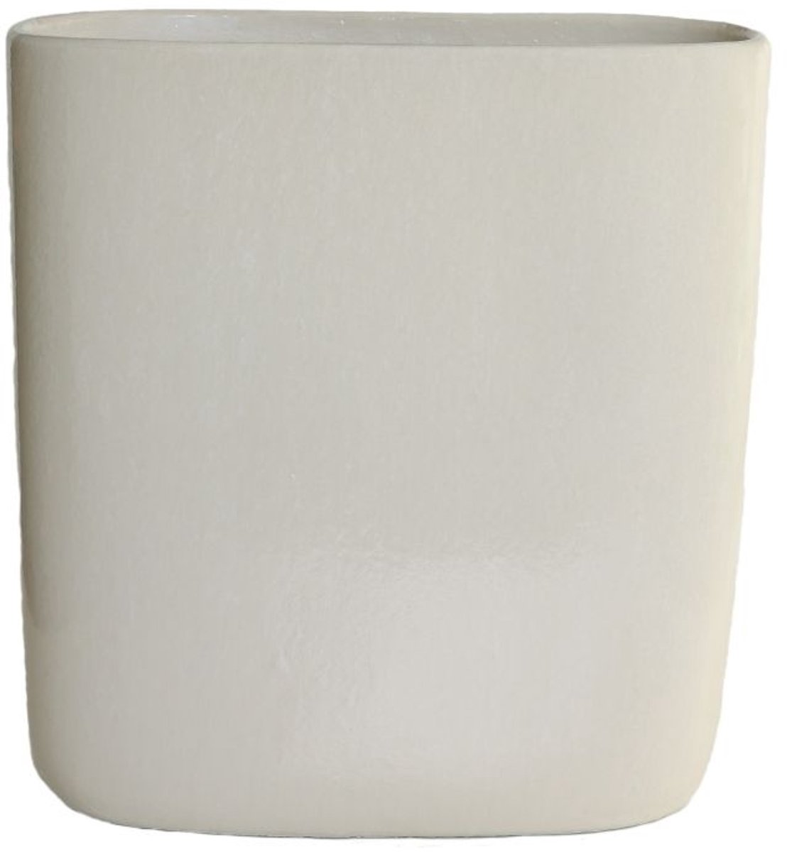 HS Potterie Lugo bloempot keramiek 24x22cm ivoor