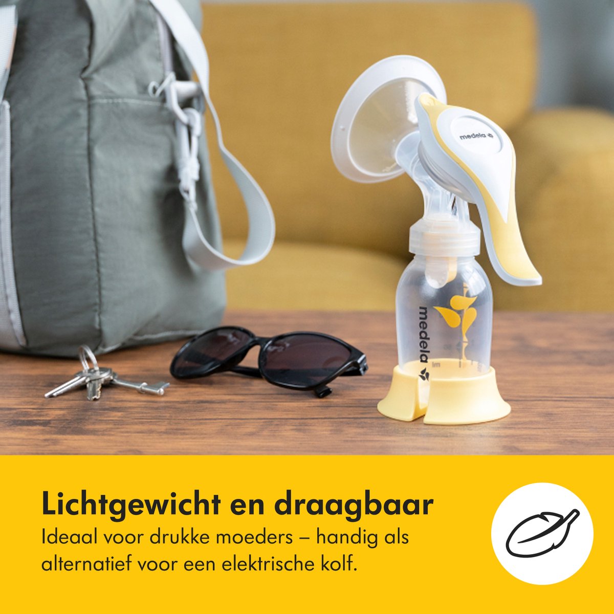 Medela Harmony - Handkolf -Kolfapparaat - Borstkolf - Zonder stroom - Compact — cadeau in Cadeau-ideeën - foto 3