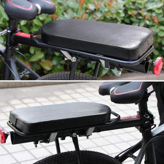 Fietsstoeltje - Fietszitje op de stang - Kleur Zwart - Zitje voor voorop de fiets