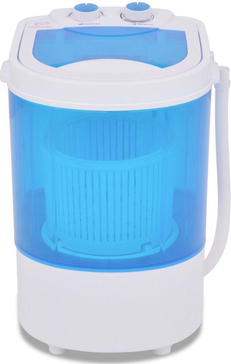 vidaXL Mini wasmachine met enkele trommel 2,6 kg