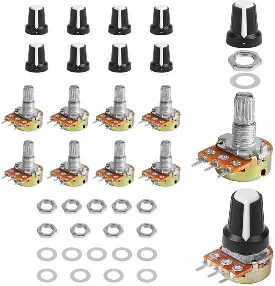 2 Stuks Pure Messing As Gitaar Potten Log Een Of L... – Vicedeal
