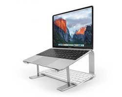 Rumi Laptophouder - tablethouder - Laptopstandaard 360° Draaibaar & Inklapbaar - Ergonomisch & Stevig -Voor Staand & Zittend Werken - voor Laptop 10 ''-17''
