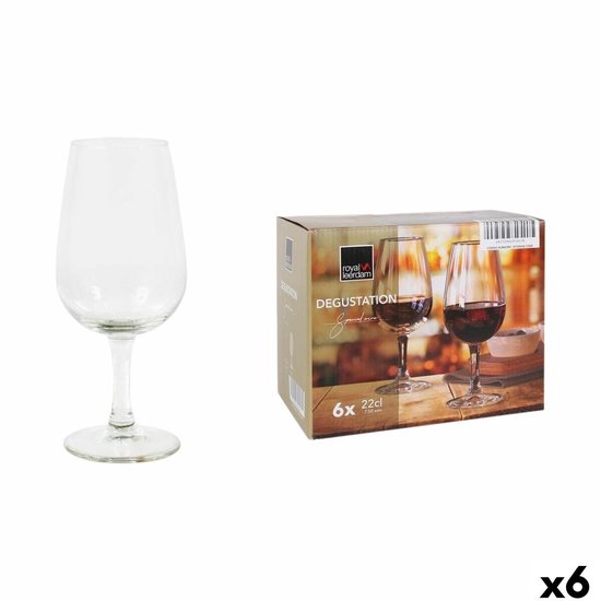 Set wijnglazen Royal Leerdam Degustation 22 cl (6 Stuks)