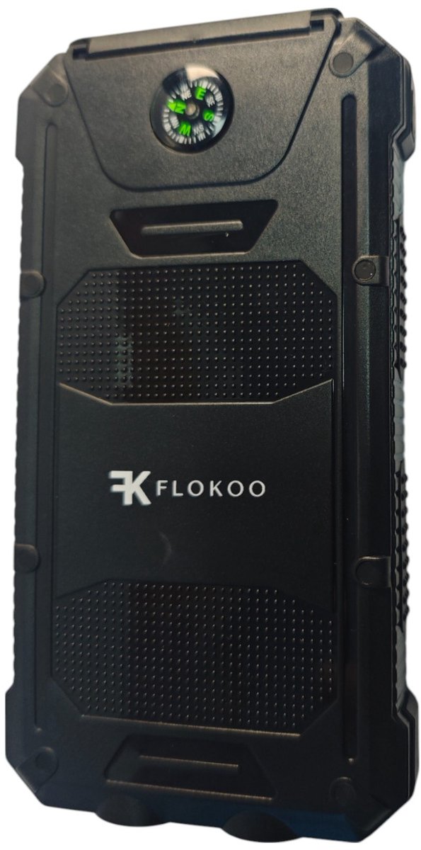 Powerbank Draadloze Zonne-energie Powerbank 20000 mAh - afbeelding 2