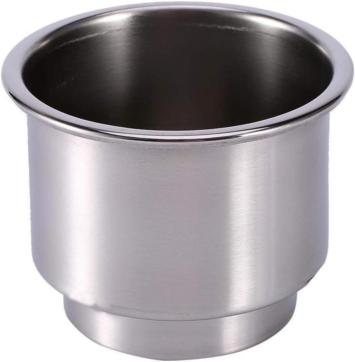Allecto Plus - Drankhouder 2-delig voor Marine Boot RV Camper - Roestvrijstalen Bekerhouder met aluminium cup holder voor dranken - Corrosiebestendige houder.