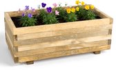 Plantenbak voor buiten met Worteldoek - Geïmpregneerd EU Grenenhout - Kweekbak - Moestuinbak - 80 x 40 cm