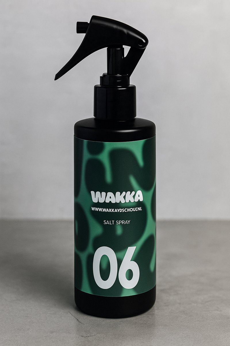 WAKKA 0.6 Sea Salt Spray – 150 ml – Beach Look & Textuur – Voor Nonchalante Styling