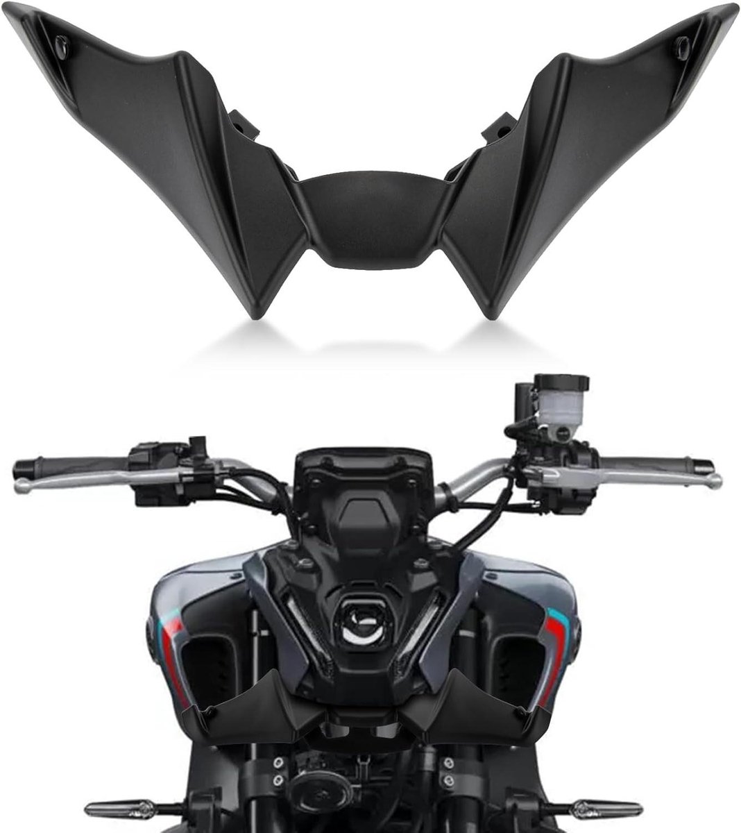 Inovra Plus - Voorkuip Spoilers met Snavel Neus Cone voor MT09 V3 2022-2023 - Aerodynamische Wing Deflector Cowl Trim Accessoires - Verbeterde Versie met Zoekwoorden