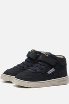 Shoesme Donkerblauw Basket Sneakertje - Sneakers Kinderen - Jongens - Dark Blue - Nubuck - Maat 22