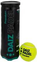 DAIZ PADEL BALLEN - Premium Padelballen (3 stuks) - Maximale Duurzaamheid & Controle - Ontwikkeld Met Input Van Profs Voor Topprestaties