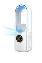 Vertylo® Mini airco – 4-in-1 Koeler met Bevochtiger, Ventilator & Nachtlampje – Koelventilator – 3 windsnelheden – Voor Thuis en Kantoor