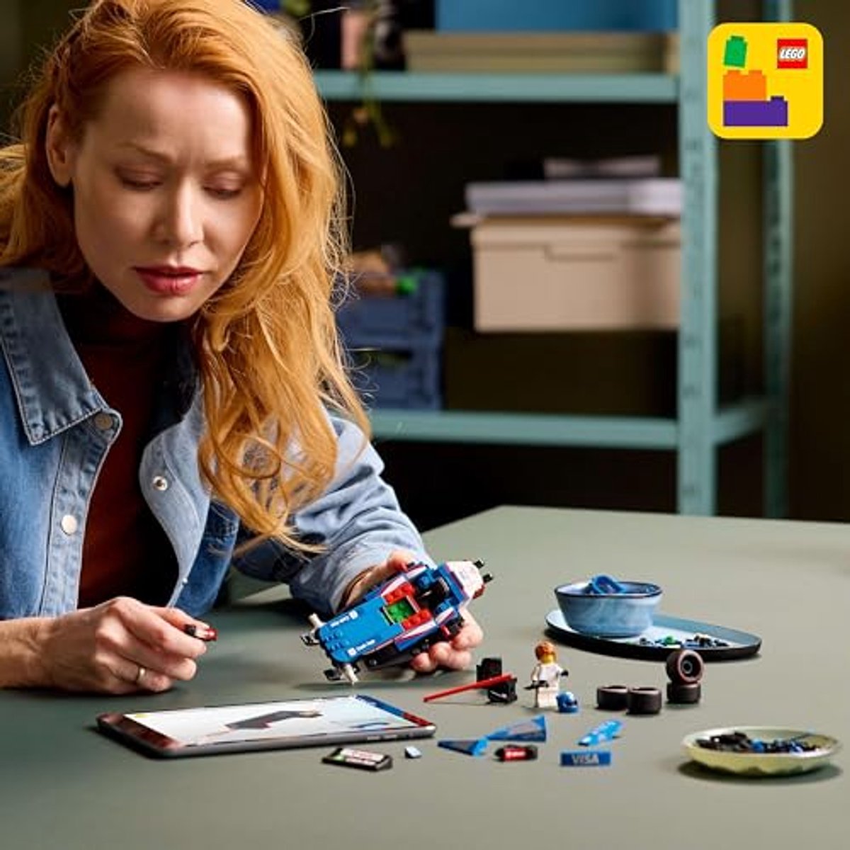 LEGO Speed Champions Visa Cash App RB VCARB 01 F1 racewagen Set - 77246 — afbeelding 9