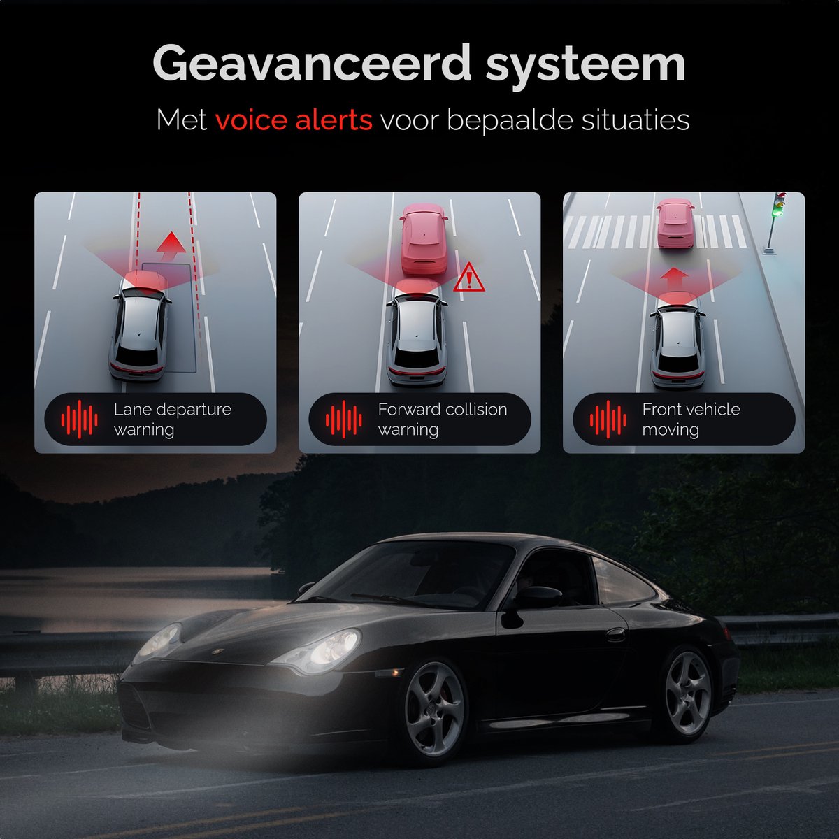 RedTiger F9 Lite - 4K Dashcam met WiFi & GPS thumbnail 4