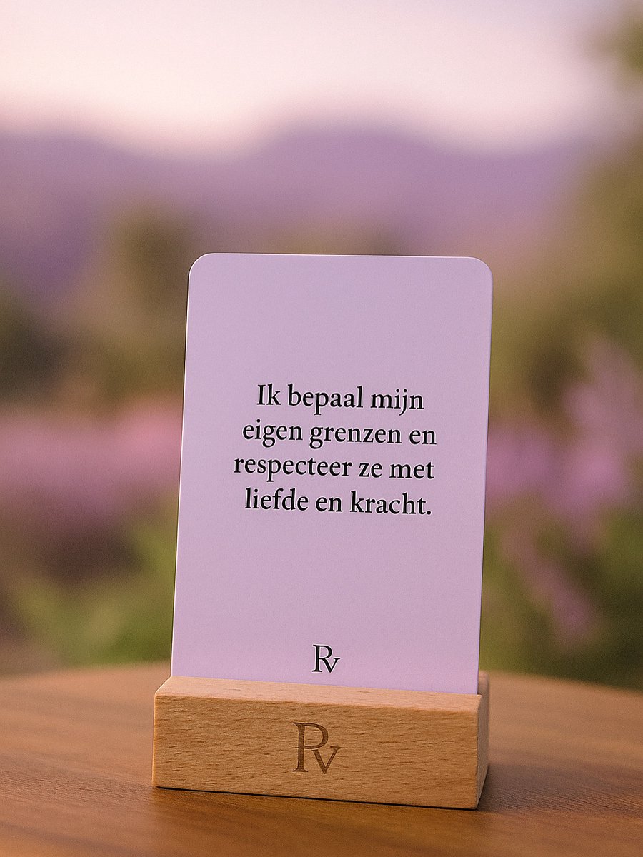 Positievevibes Zelfvertrouwen-serie – Affirmatiekaarten – 52 kaarten – Met houten standaard – Voor zelfvertrouwen & innerlijke kracht — cadeau in Cadeau-ideeën - foto 2