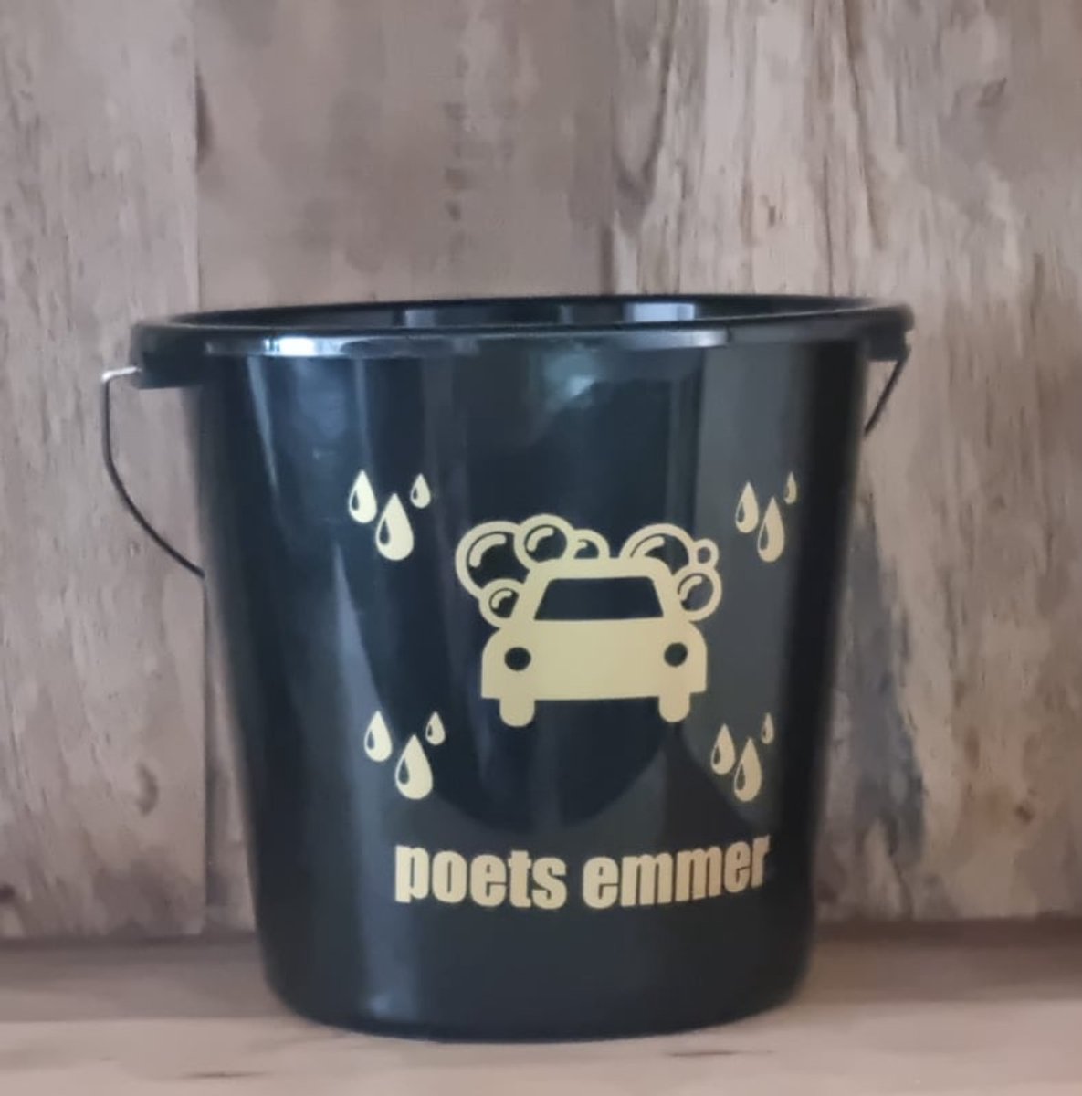 Cadeau emmer. Poets emmer Auto. Bouwemmer 12 Liter
