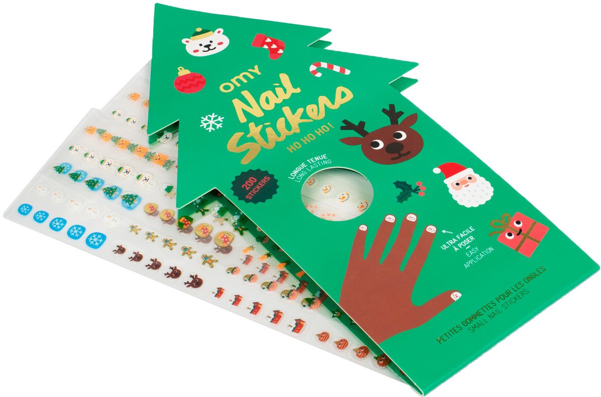 OMY Nagelstickers - Ho ho ho