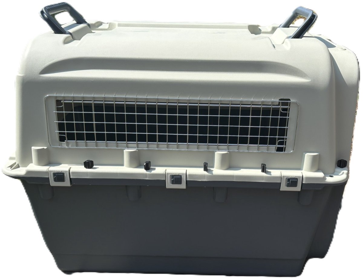 Cavlicious transportkennel voor dieren - reisbench - medium large - luchttransport goedgekeurd