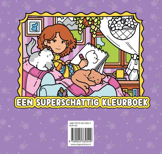 Cute & Cosy Hartsvriendinnen Kleurboek voor volwassenen en kinderen