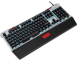 Gaming Keyboard – Mechanisch Toetsenbord met Polsondersteuning - Bedraad - RGB LED Verlichting – Anti-Ghosting – USB Kabel Gaming Toetsenbord