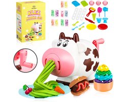 Decoveen® Klei set noedel maken - Inclusief Accessoires - Klei Speelset - Speelgoed - Sensorisch Speelgoed - Creatief Speelgoed - Knutselen voor Kinderen